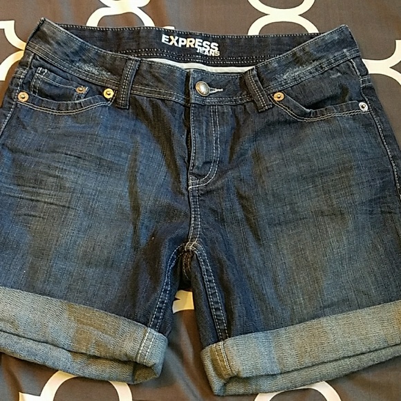 Express Jean Shorts - Picture 1 of 2